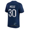 Officiële Voetbalshirt Paris Saint-Germain Messi 30 Thuis 2022-23 - Heren